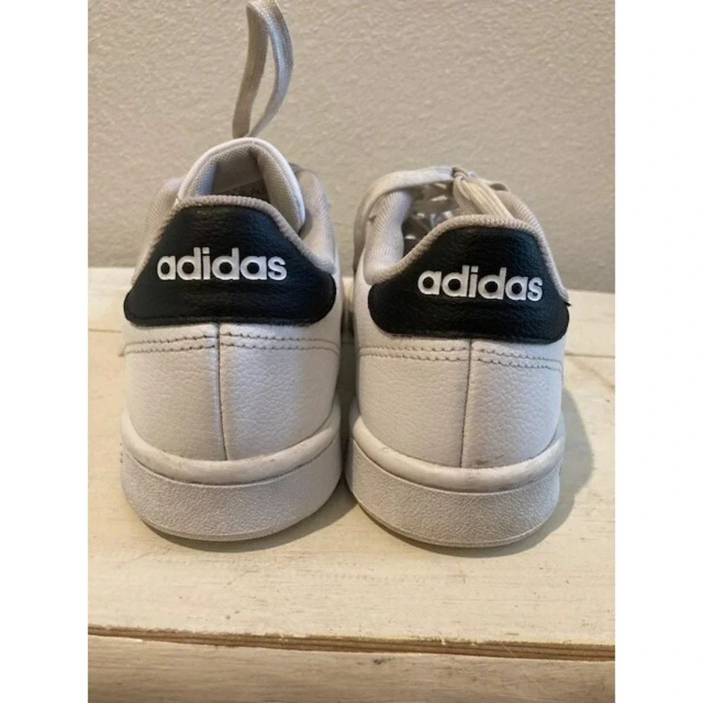 ADIDAS Cloudfoam Advantage White Black‎ Womens Size 7
